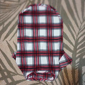 EUC ~ Fireside Fleece Plaid Pajamas for Dogs (Size: XL)